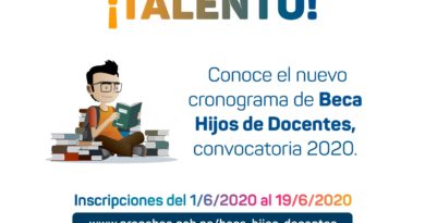 CONVOCATORIA 2020: Beca Hijos de Docentes CONVOCATORIA 2020: Beca Hijos de Docentes