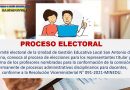 PROCESO ELECTORAL – Representantes titular y alterno de los profesores nombrados para la conformación de la comisión permanente de procesos administrativos disciplinarios 2021