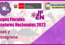 Juegos Florales Escolares Nacionales 2022