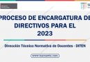 RESULTADOS PRELIMINARES CONSOLIDADOS CON EIB – PROCESO DE ENCARGATURA DOCENTE PARA EL 2023