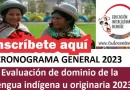 COMUNICADO: Evaluación EIB 2023