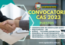 CONVOCATORIA CAS 2023: RESULTADO FINAL DEL PROCESO