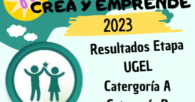 RESULTADOS DEL CONCURSO NACIONAL CREA Y EMPRENDE 2023