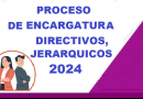 CRONOGRAMA DEL PROCESO DE ENCARGATURA DE CARGO DIRECTIVO 2024- SEGUNDA ETAPA FASE I Y II 
