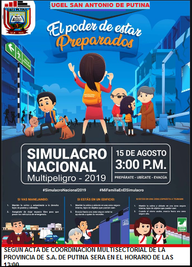 SIMULACRO MULTIPELIGRO