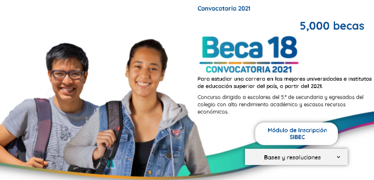 Logo Beca 18