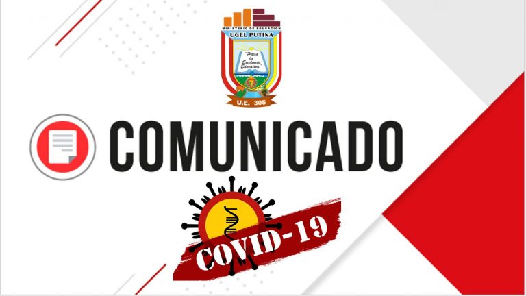 COMUNICADO COVID