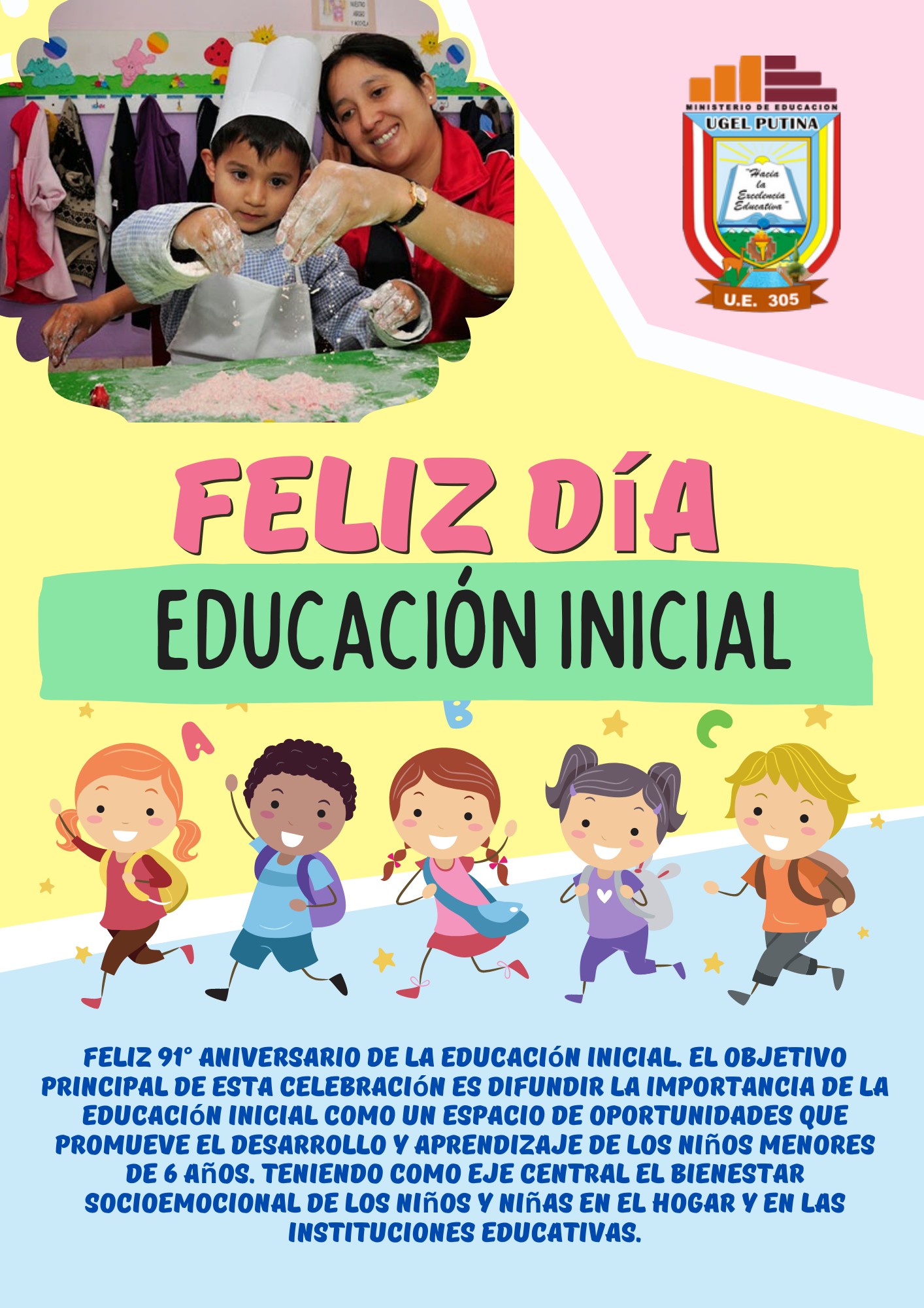 Flyer-volante-escolar-infantil-amarillo