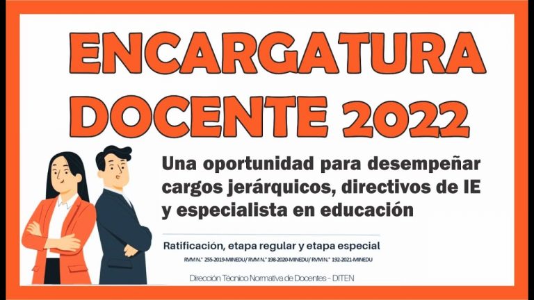 ENCARGATURA 2022