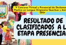 RESULTADOS DE CLASIFICADOS A LA ETAPA PRESENCIAL