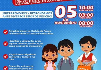 Participación en el III Simulacro Nacional Multipeligro, para todas las IIEE del ámbito de la UGEL San Antonio de Putina