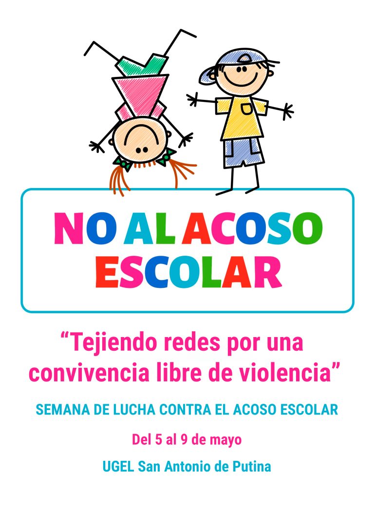 NO AL ACOSO ESCOLAR