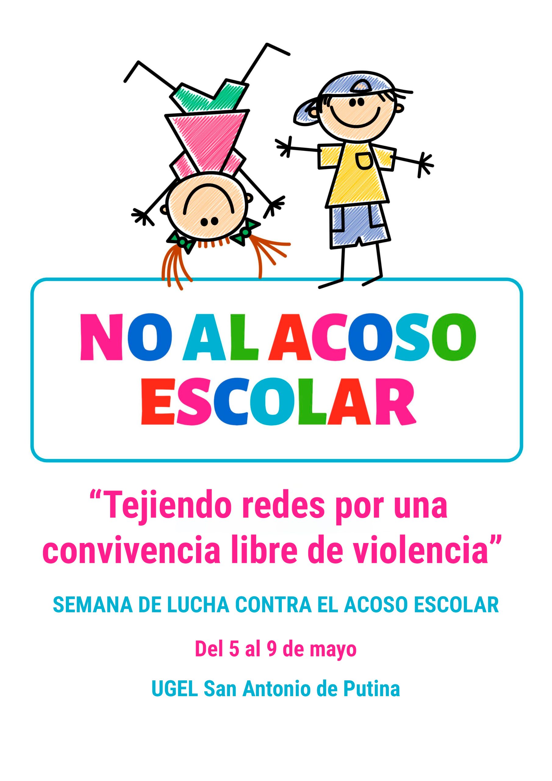 NO AL ACOSO ESCOLAR